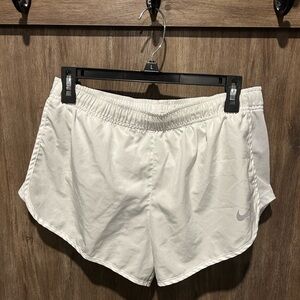 Large White Nike Dry Fit Shorts
